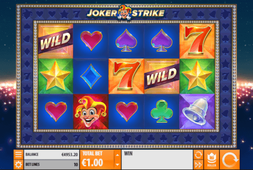 Joker strike slot wins